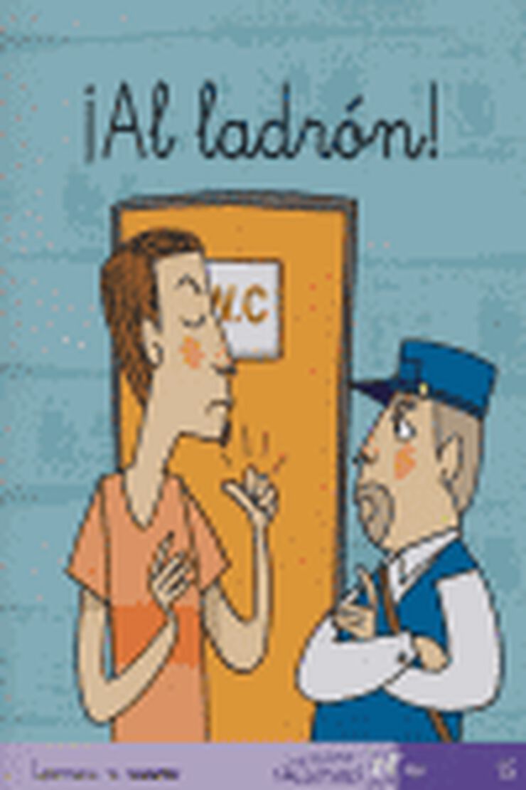 Al ladr&oacute;n. Cursiva