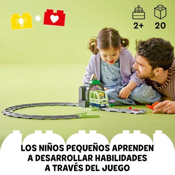 LEGO&reg; DUPLO Town Set d&rsquo;Expansi&oacute;: T&uacute;nel i Vies Ferrovi&agrave;ries 10425