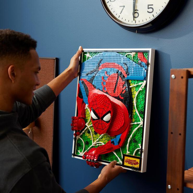 LEGO&reg; ART El Incre&iacute;ble Spider-Man Set Mural 3D 31209