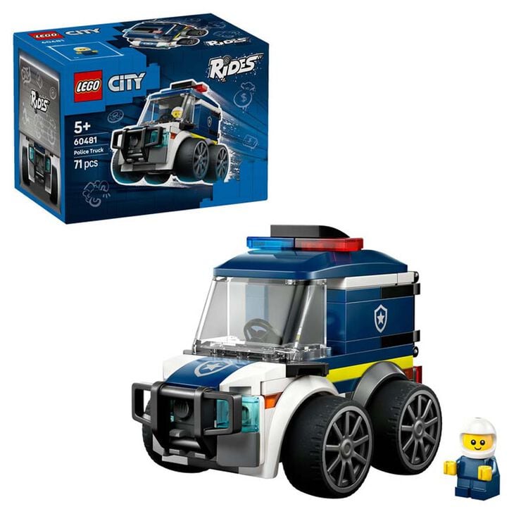 LEGO&reg; City Veh&iacute;culos: Furgoneta de Polic&iacute;a 60481