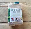 Bolsa Algod&oacute;n Rejilla Eco Reutilizable 5u