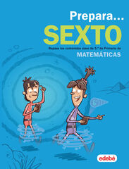 Cuaderno Prepara 6&ordm; Primaria Matem&aacute;ticas