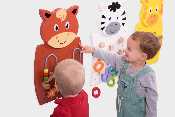 Panells d'activitats amb animals