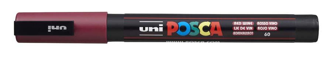 Rotulador Posca PC-3M 0,9-1,3mm vino