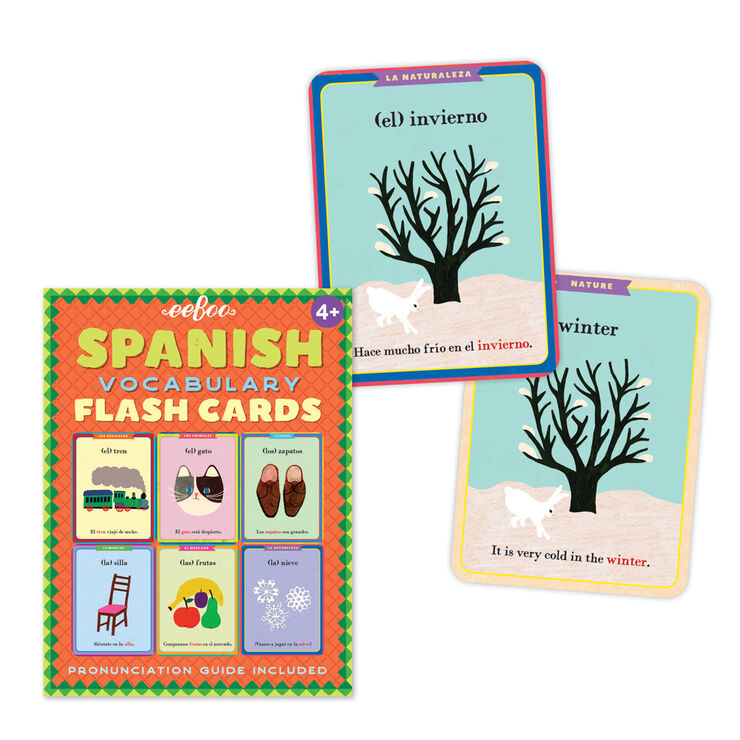 Flash Cards: Espa&ntilde;ol - Ingl&egrave;s