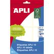 Etiquetes Apli 34X67mm 10 fulls