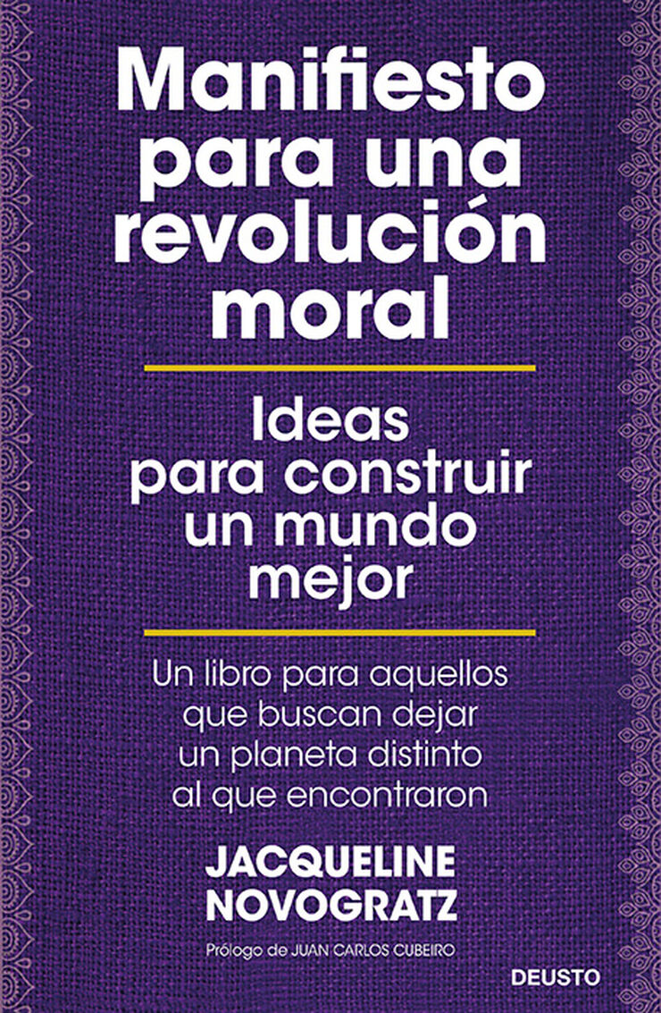 Manifiesto para una revoluci&oacute;n moral