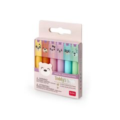 Marcadors Mini Legami Teddy Bear 6 colors