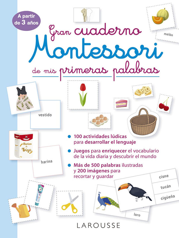 Montessori Primeras Palabras (Ap 3 a&ntilde;os) Larousse