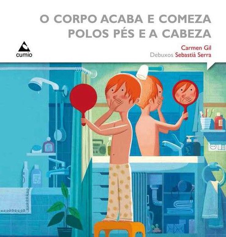 O corpo acaba e comeza polos p&eacute;s e a cabeza