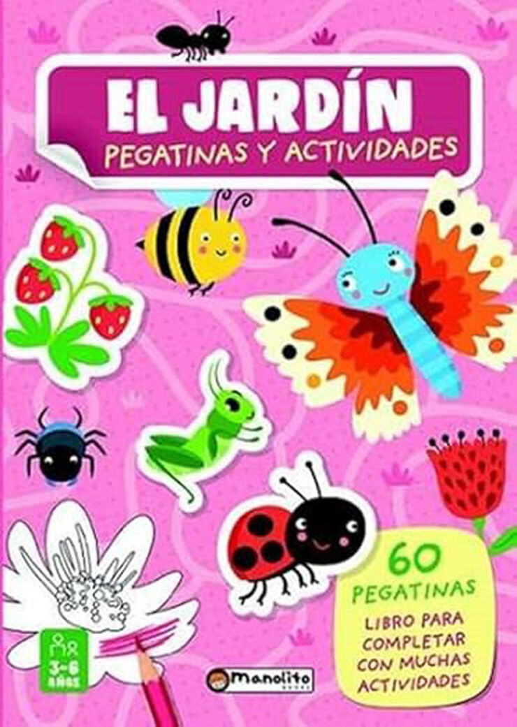 El jard&iacute;n. Pegatinas y actividades
