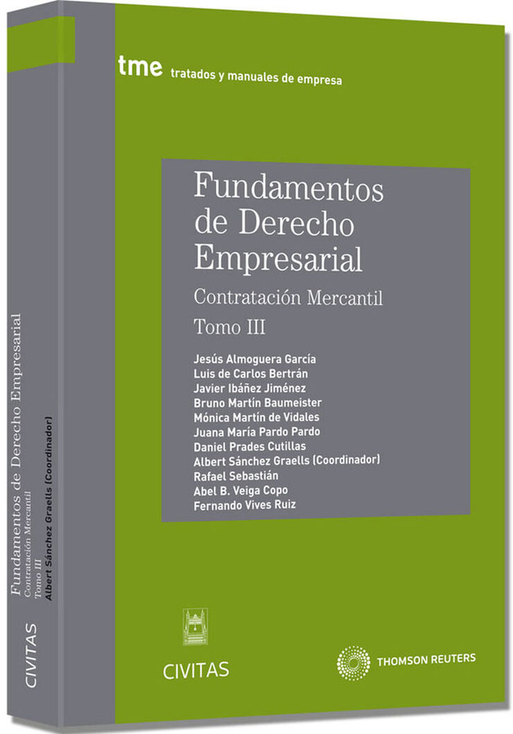 Fundamentos de&nbsp;Derecho Empresarial III