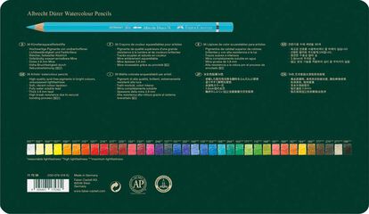 Llapis aquarel&middot;lable Faber-Castell 36 colors estoig metall