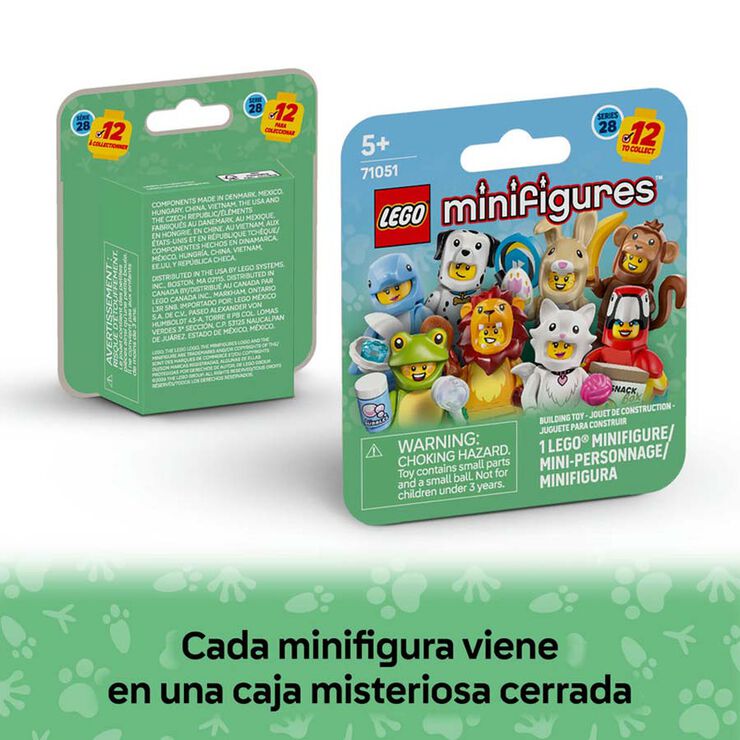 LEGO&reg; Minifigures 28.&ordf; Edici&oacute;n: Animales 71051