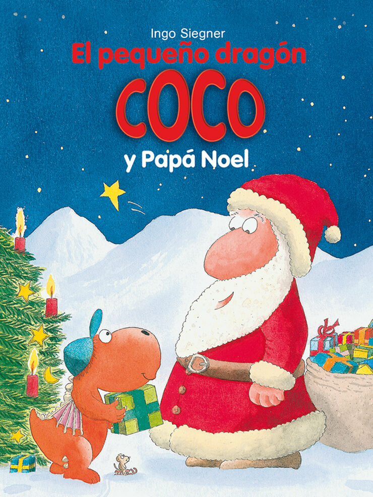 El peque&ntilde;o drag&oacute;n Coco y Pap&aacute; Noel