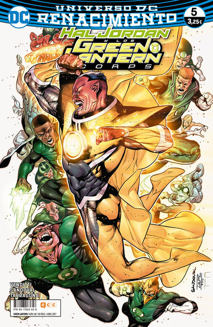 Green Lantern n&uacute;m. 60/ 5 (Renacimiento)