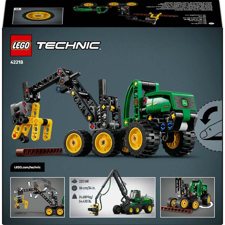 LEGO&reg; Technic Cosechadora con Ruedas John Deere 1470H 42218
