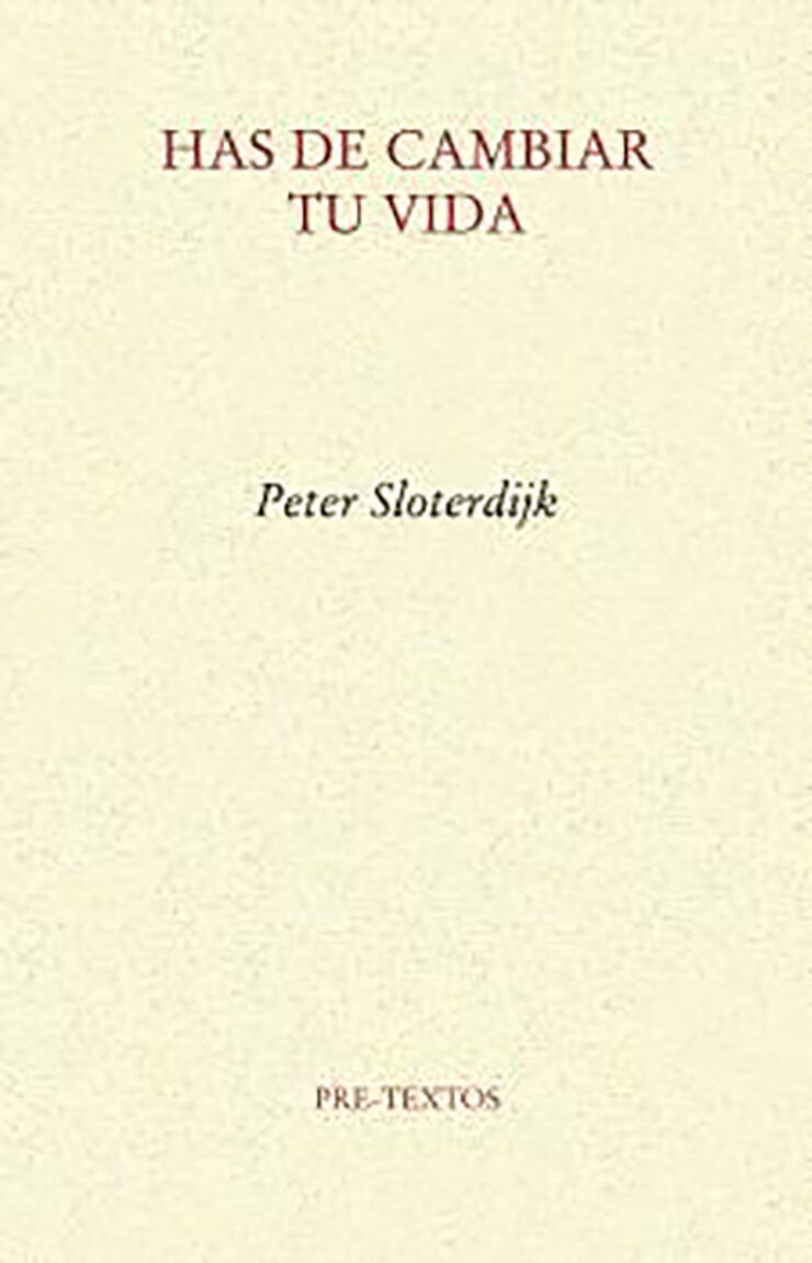 Has de cambiar tu vida