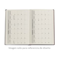 Agenda 18 meses Paperblanks Flexi Midi apaisada sem/vista 2025-26 Lujo Azul