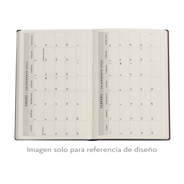 Agenda 18 meses Paperblanks Flexi Midi apaisada sem/vista 2025-26 Lujo Azul