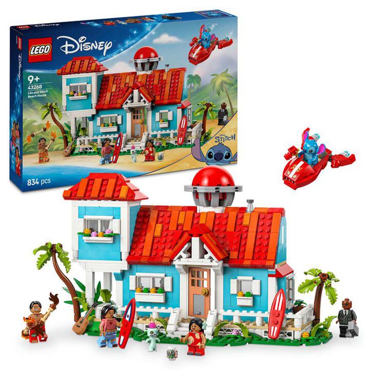 LEGO&reg; Disney&trade; Casa en la Playa de Lilo y Stitch 43268