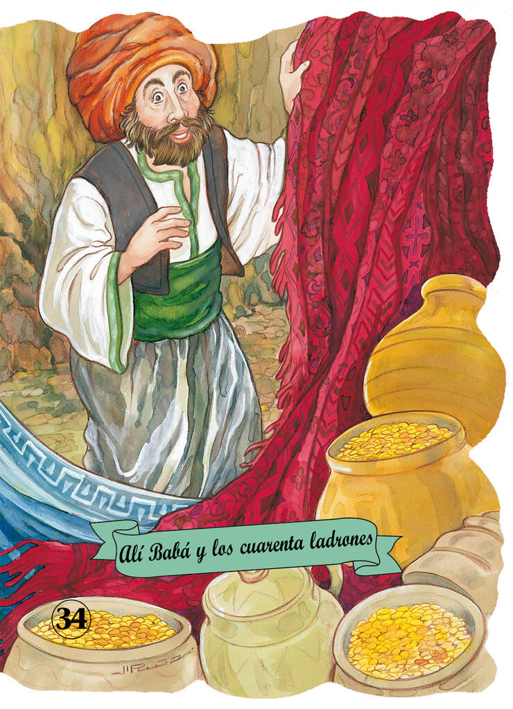 Al&iacute; Bab&aacute; y los cuarenta ladrones