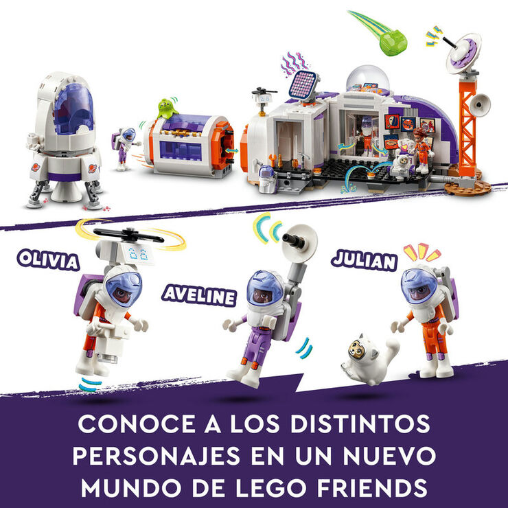 LEGO&reg; Friends Base Espacial de Marte y Cohete 42605
