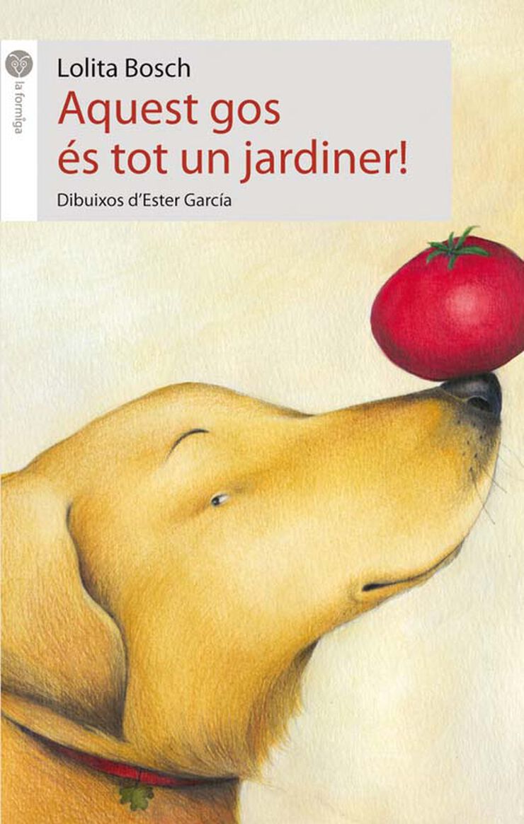 Aquest gos &eacute;s tot un jardiner