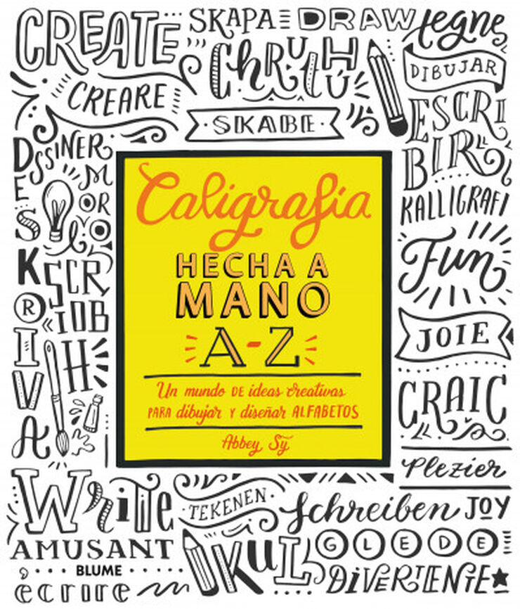 Caligraf&iacute;a hecha a mano A-Z