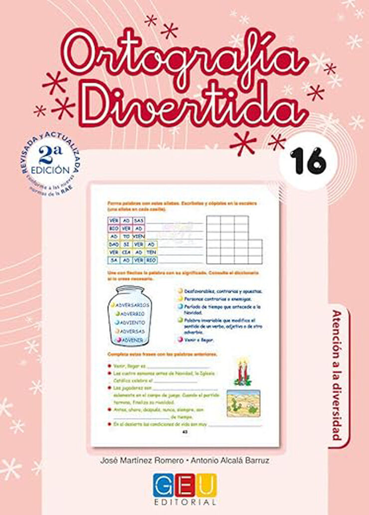 Ortograf&iacute;a Divertida 16 GEU