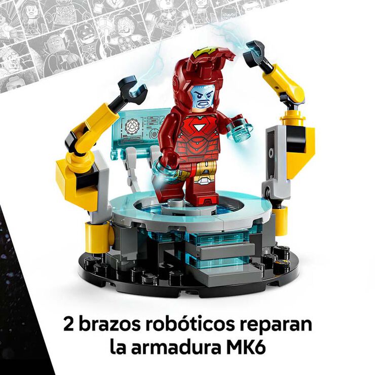 LEGO&reg; Super Heroes Laboratorio de Iron Man: Sala de Armaduras 76315