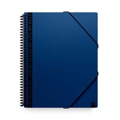 Carpeta Fundes espiral Carchivo My Rules 40 fulls blau