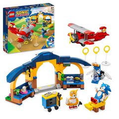 LEGO&reg; Sonic the Hedgehog Taller y Avi&oacute;n Tornado de Tails 76991