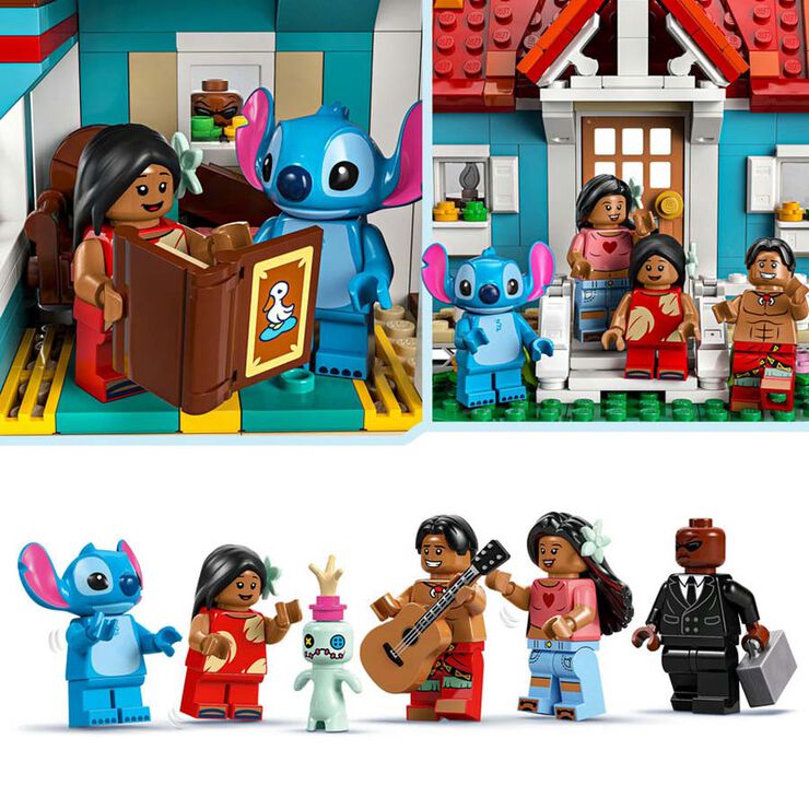 LEGO&reg; Disney&trade; Casa en la Playa de Lilo y Stitch 43268