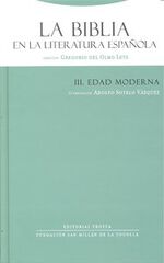 La Biblia en la literatura espa&ntilde;ola III
