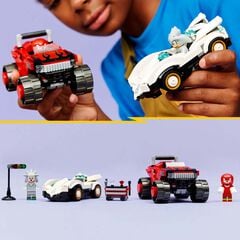 LEGO&reg; Sonic the Hedgehog&trade; Coche de Silver vs. Monster Truck de Knuckles 77118