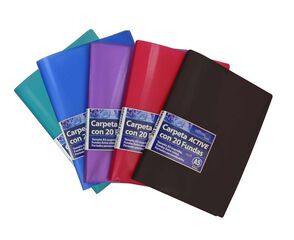 Carpeta 20 fundes A3 Supra colors