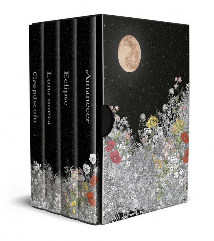Estuche Saga Crep&uacute;sculo 20 aniversario (contiene: Crep&uacute;sculo, Luna nueva, Eclipse y Amanecer)