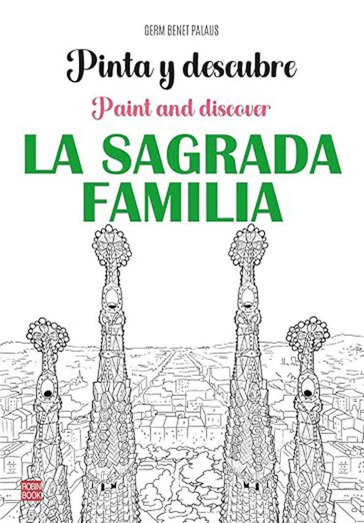 Pinta y descubre la Sagrada Familia