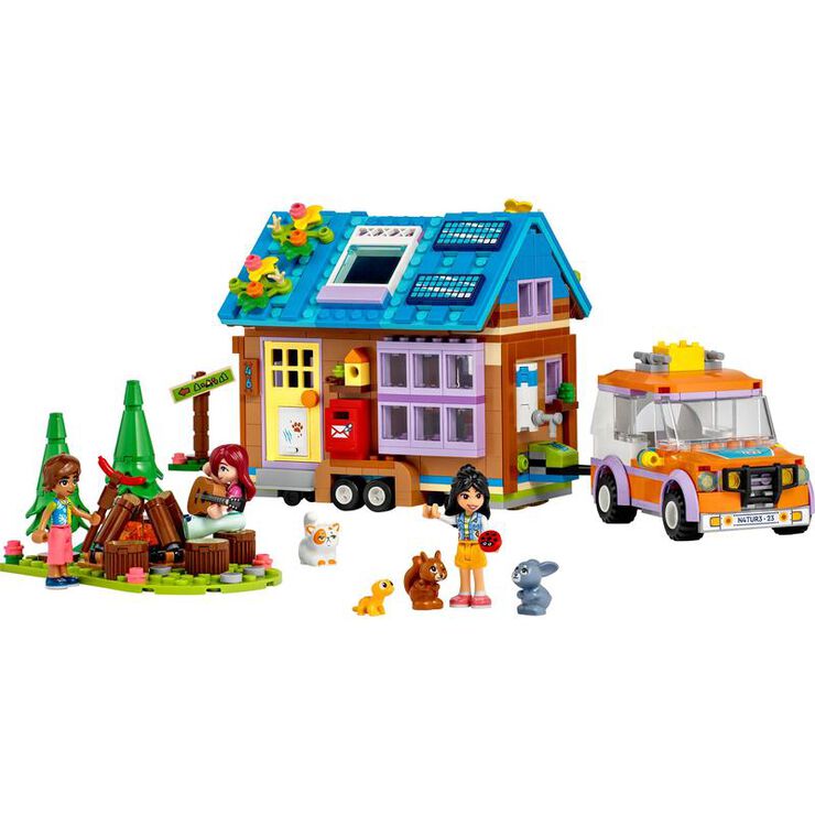 LEGO&reg; Friends Casita con Ruedas y Coche 41735