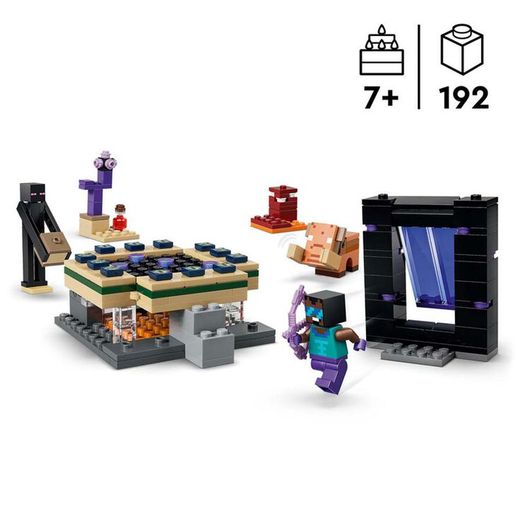 LEGO&reg; Minecraft El Viatge pel Nether i el Portal a l&rsquo;End 21584