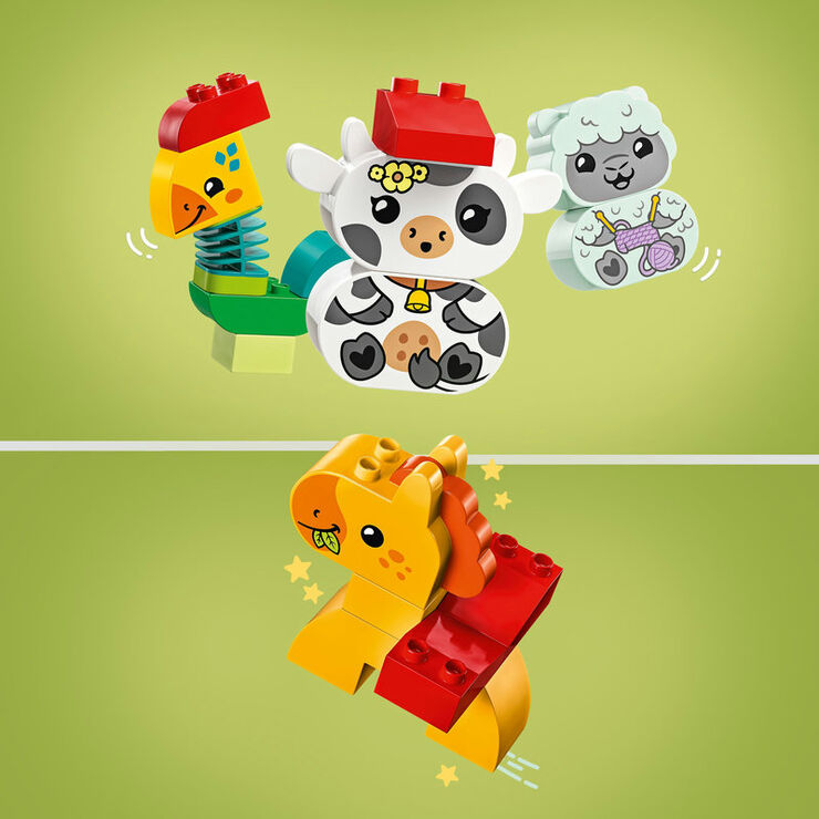 LEGO&reg; DUPLO Tren dels Animals 10412