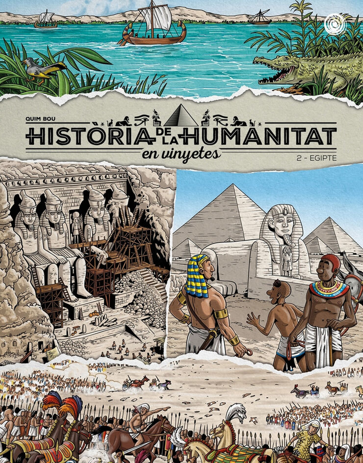 Hist&ograve;ria de la humanita en vinyetes vol.2 Egipte