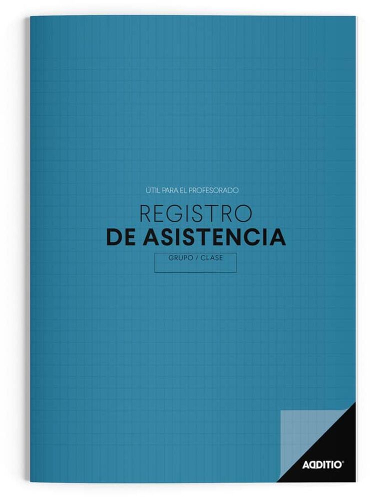 Quadern Registre assist&egrave;ncia Additio castell&agrave;