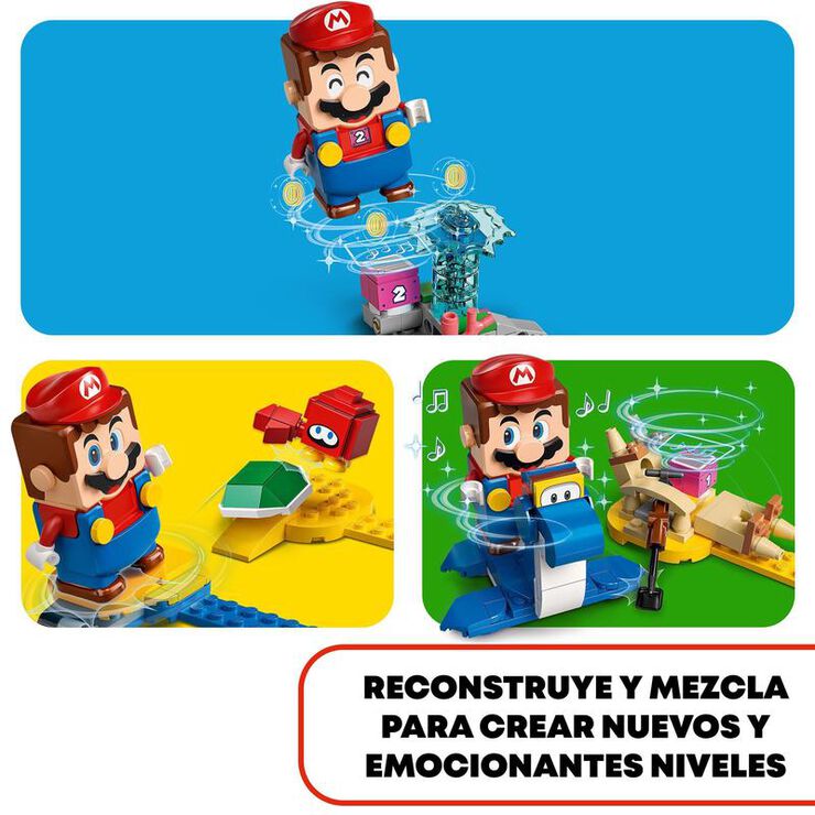 LEGO&reg; Mario Expansi&oacute; Dorrie's Beachfront 71398