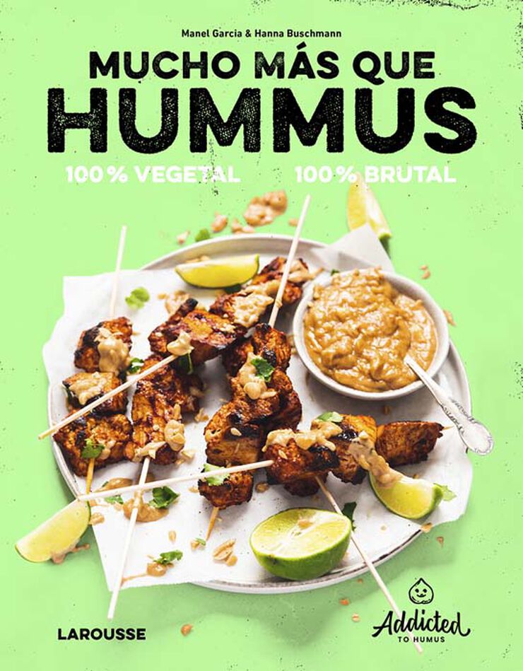 Mucho m&aacute;s que hummus. 100% vegetal