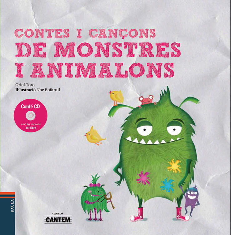 Contes i can&ccedil;ons de monstres i animalons
