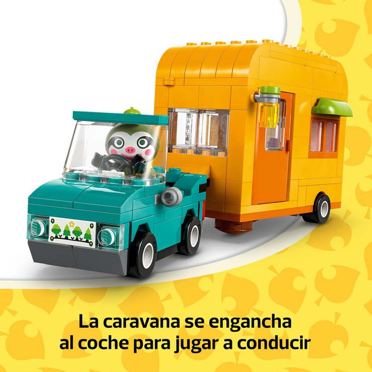 LEGO&reg; Animal Crossing Caravana de Gandulio y tienda de jardiner&iacute;a 77054