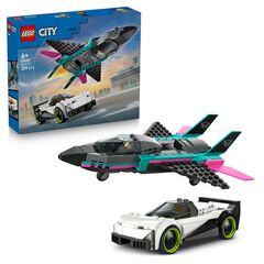LEGO&reg; City Jet vs. Coche 60489
