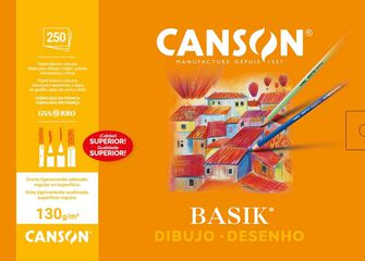 Papel de dibujo Canson A3 250 hojas